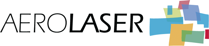 El logo de Aerolaser