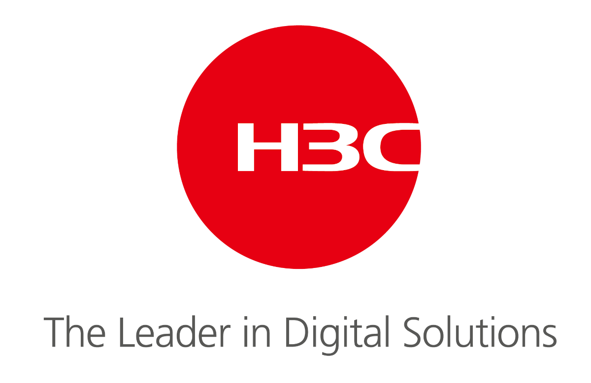 El logo de H3C