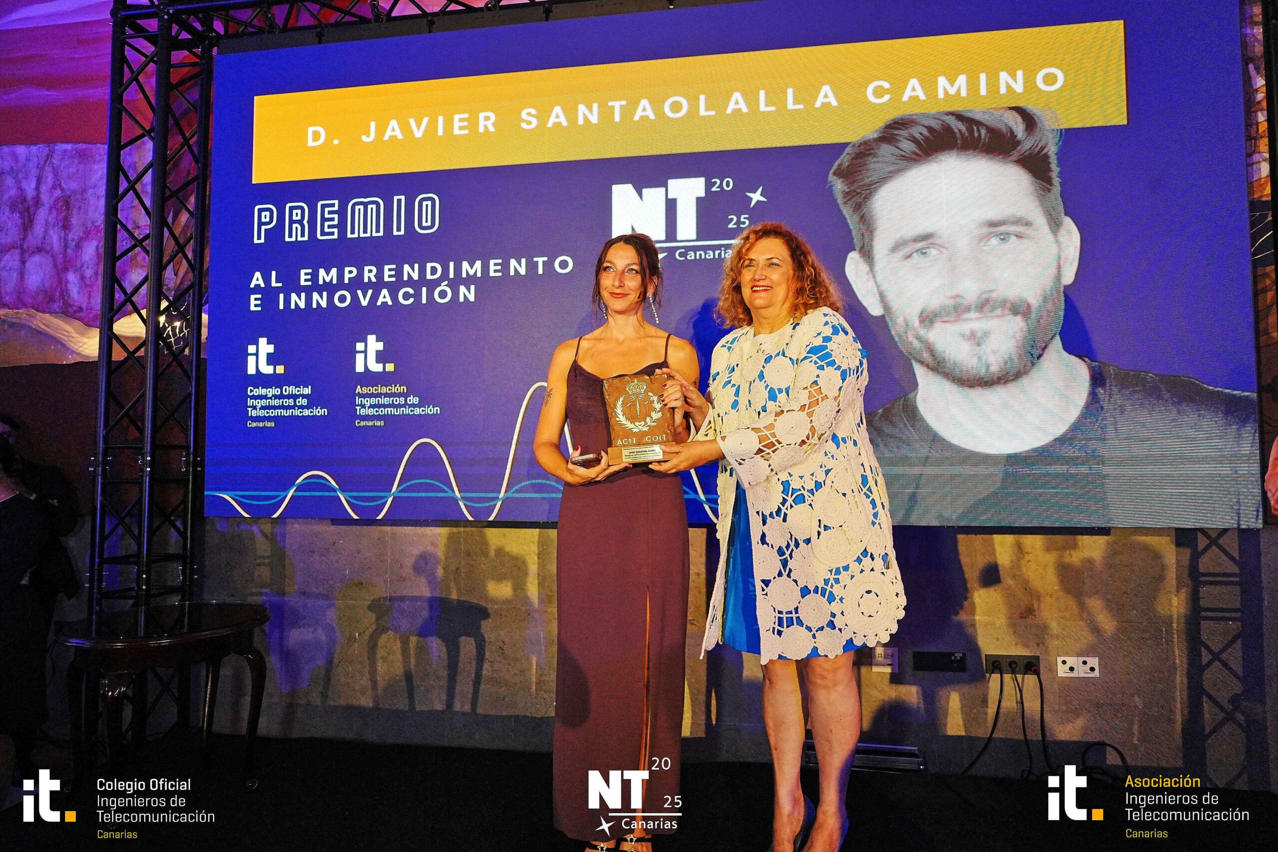 Premiados NT Canarias 2025 - Premio al Emprendimiento e Innovación: Javier Santaolalla Camino
